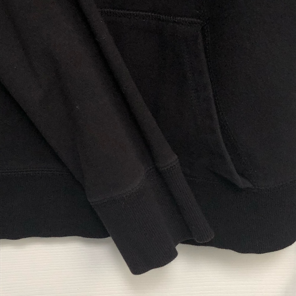 Harley Davidson Womens Medium 1/4 Zip Sweatshirt Hoodie Black Long Sleeve biker - Picture 7 of 16